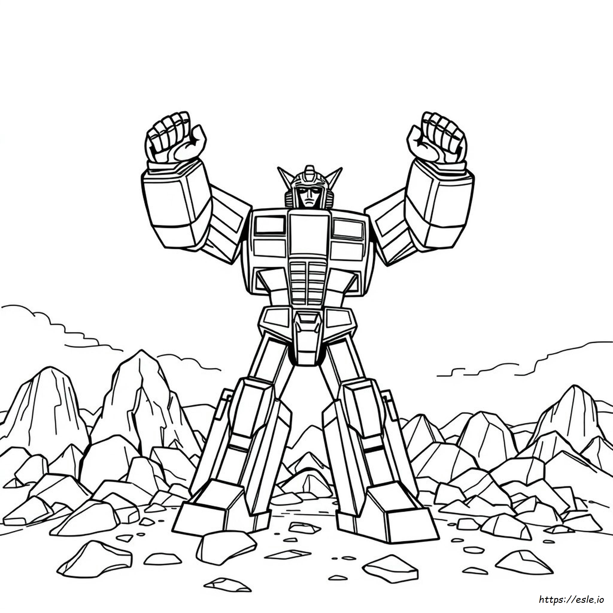 Megazord Immagini Da Colorare