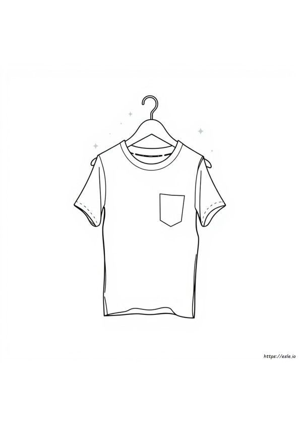 Gambar Mewarnai Kaos