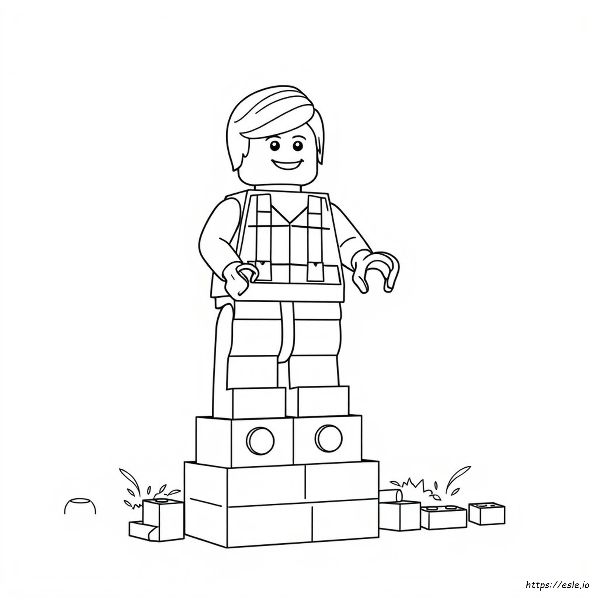 Lego Movie Coloring Pages