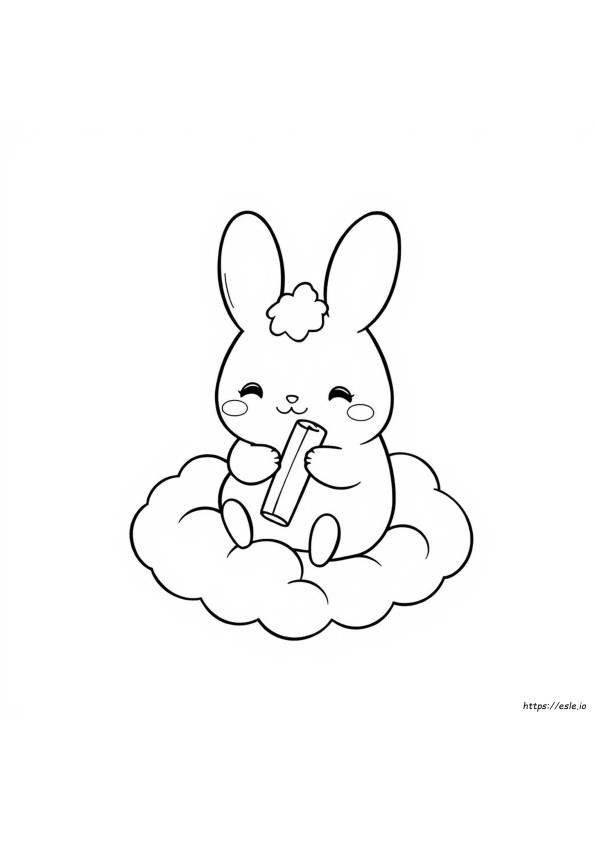 Cinnamoroll Värityskuvat Ilmainen