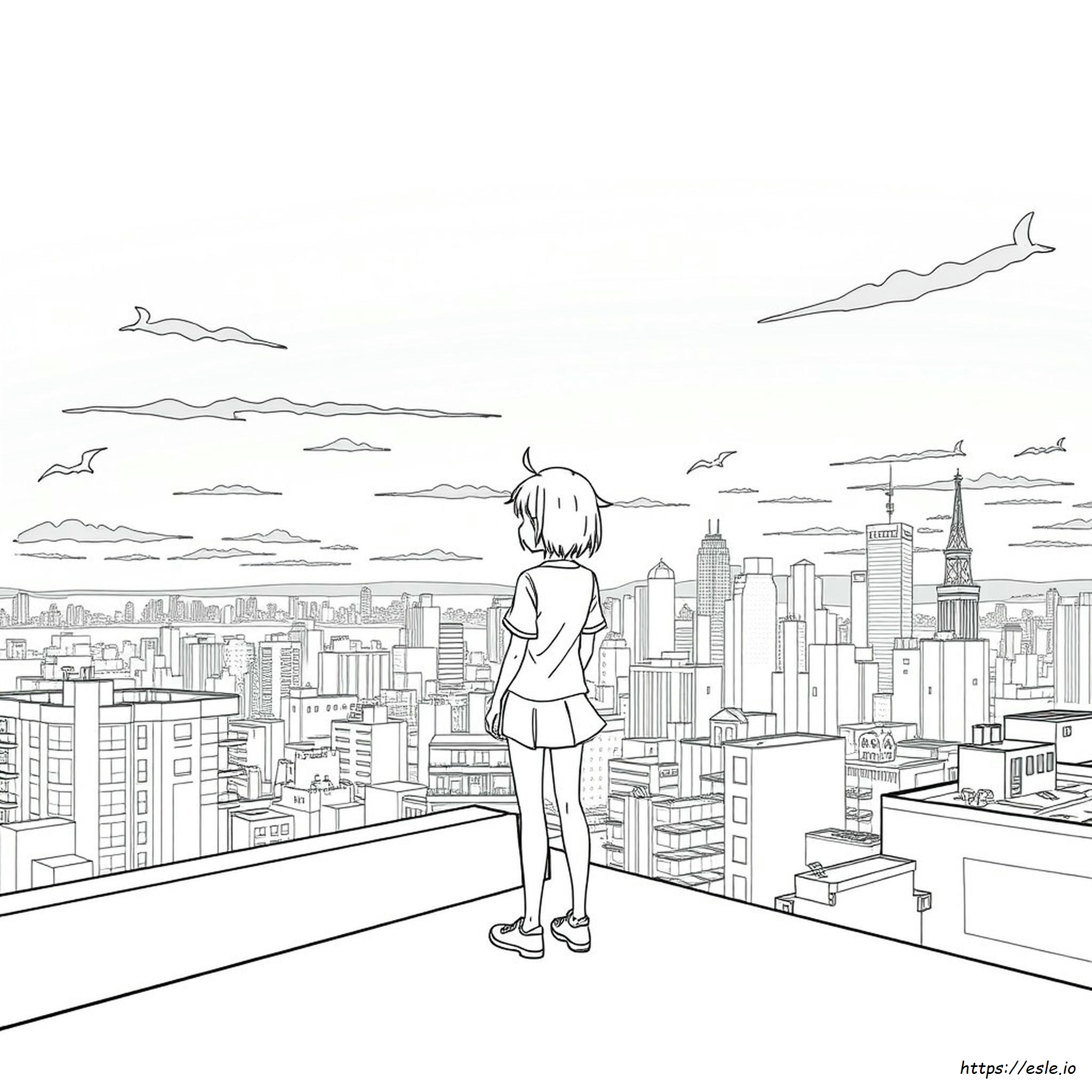 Dibujos Para Colorear De Anime Y Manga