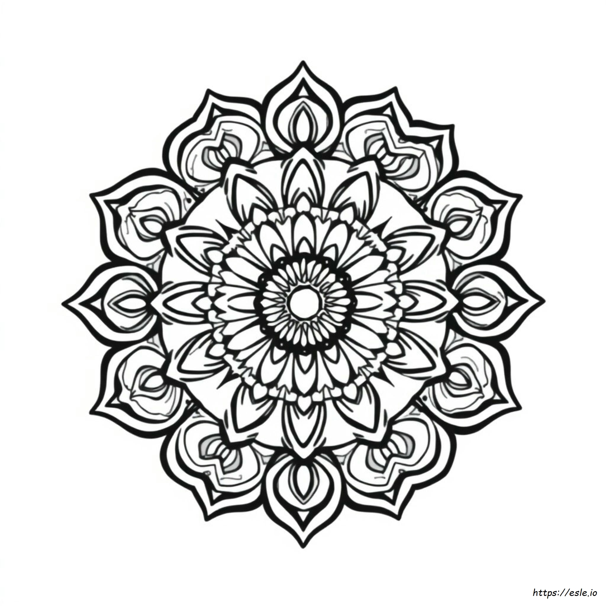 Mandala Coloring Pages To Print For Free