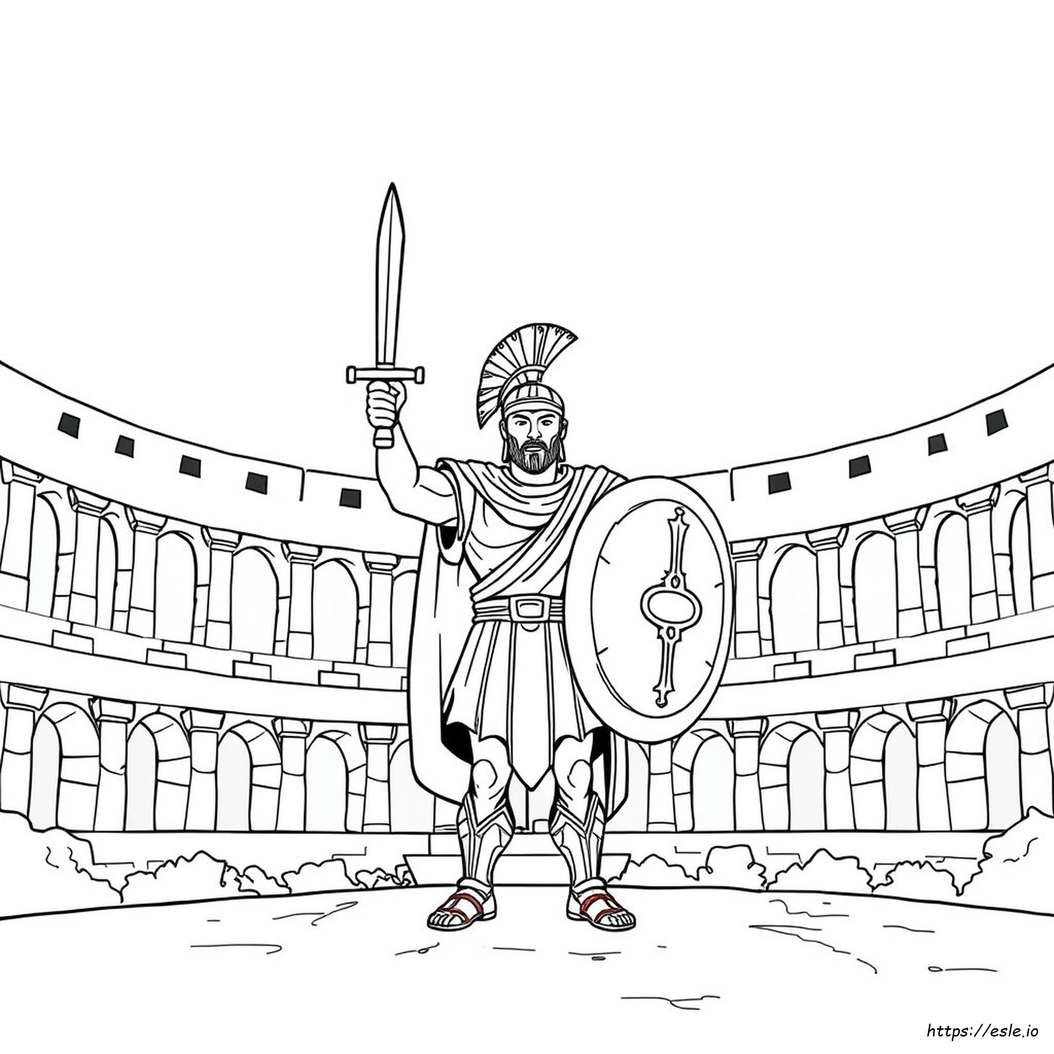 Ancient Rome Coloring Pages
