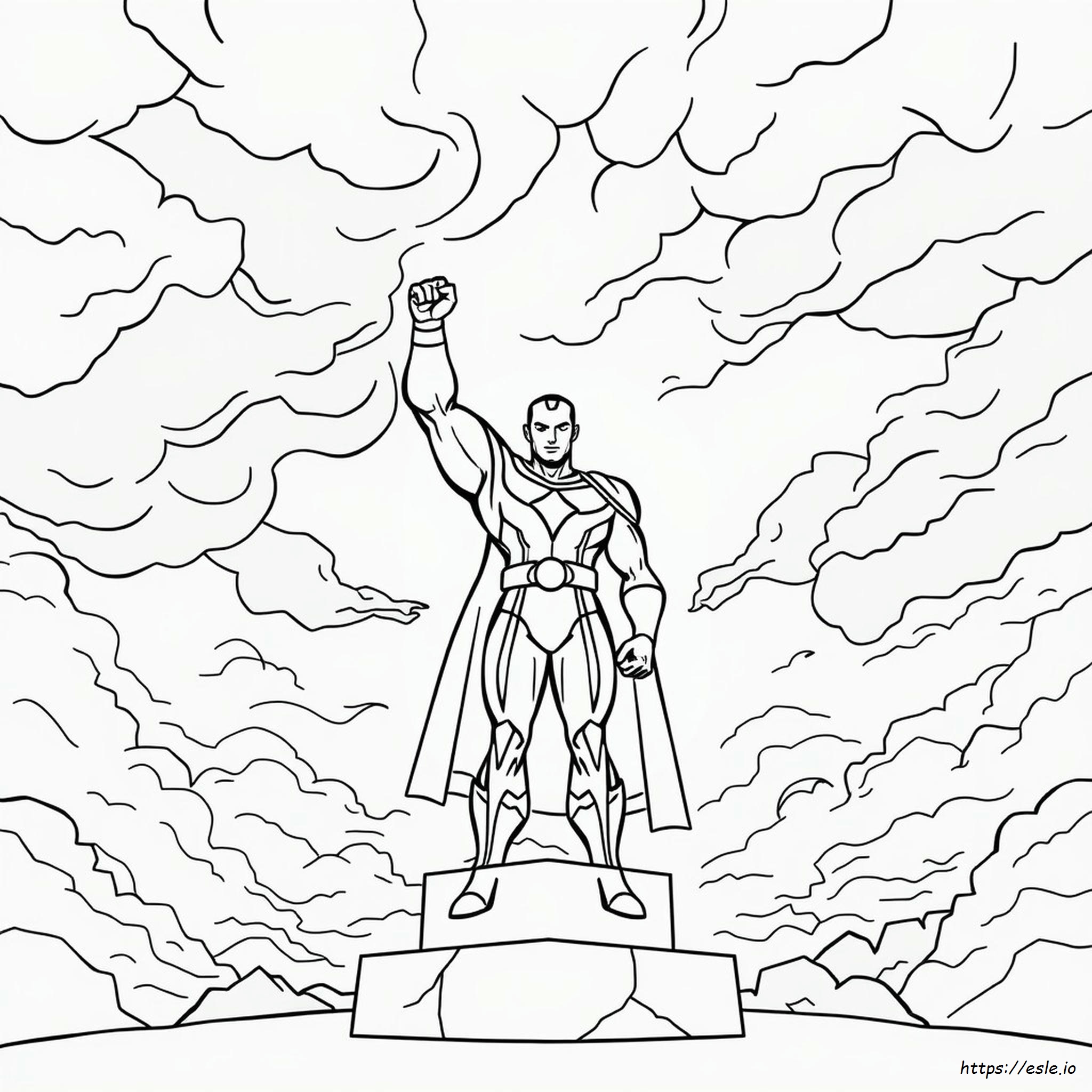 Kolorowanki Black Adam