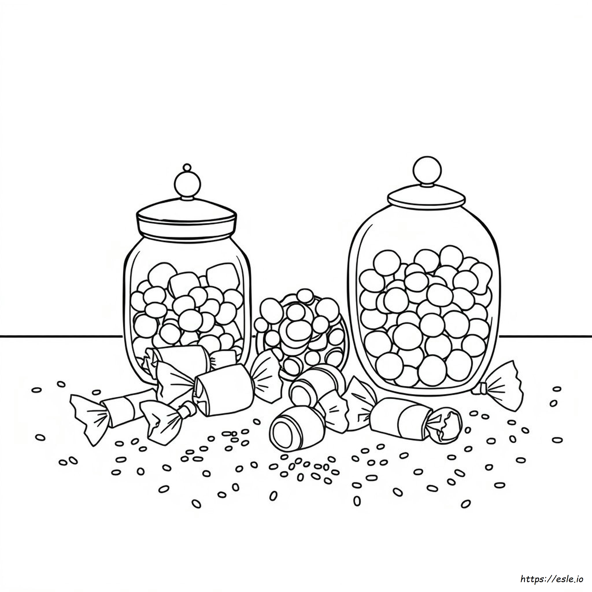 Free Printable Candy Coloring Pages