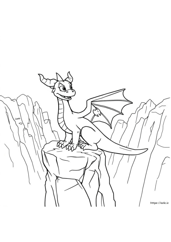 Spyro A Sárkány Színező Oldalak