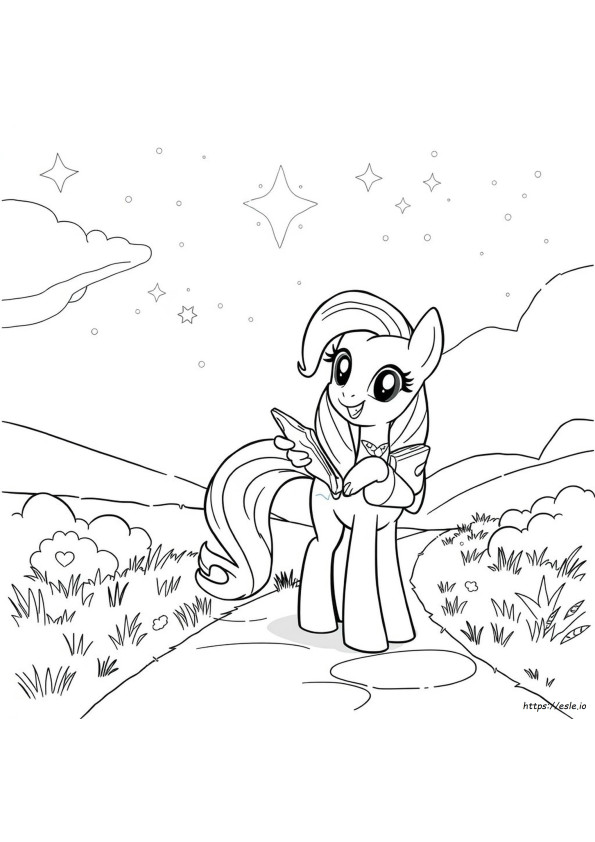 Twilight Sparkle My Little Pony Halaman Mewarnai Film
