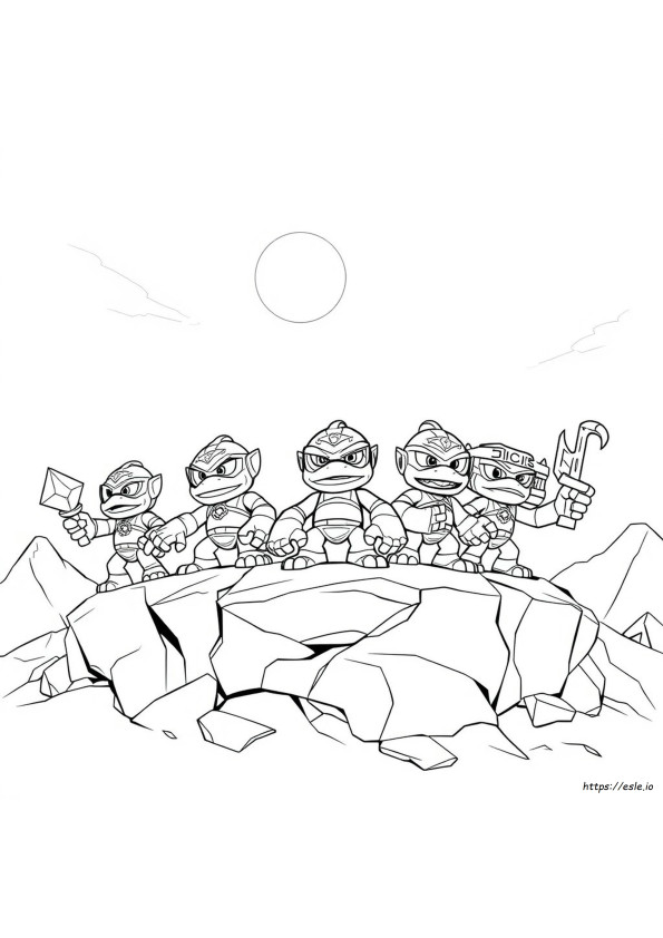 Skylanders Para Colorir