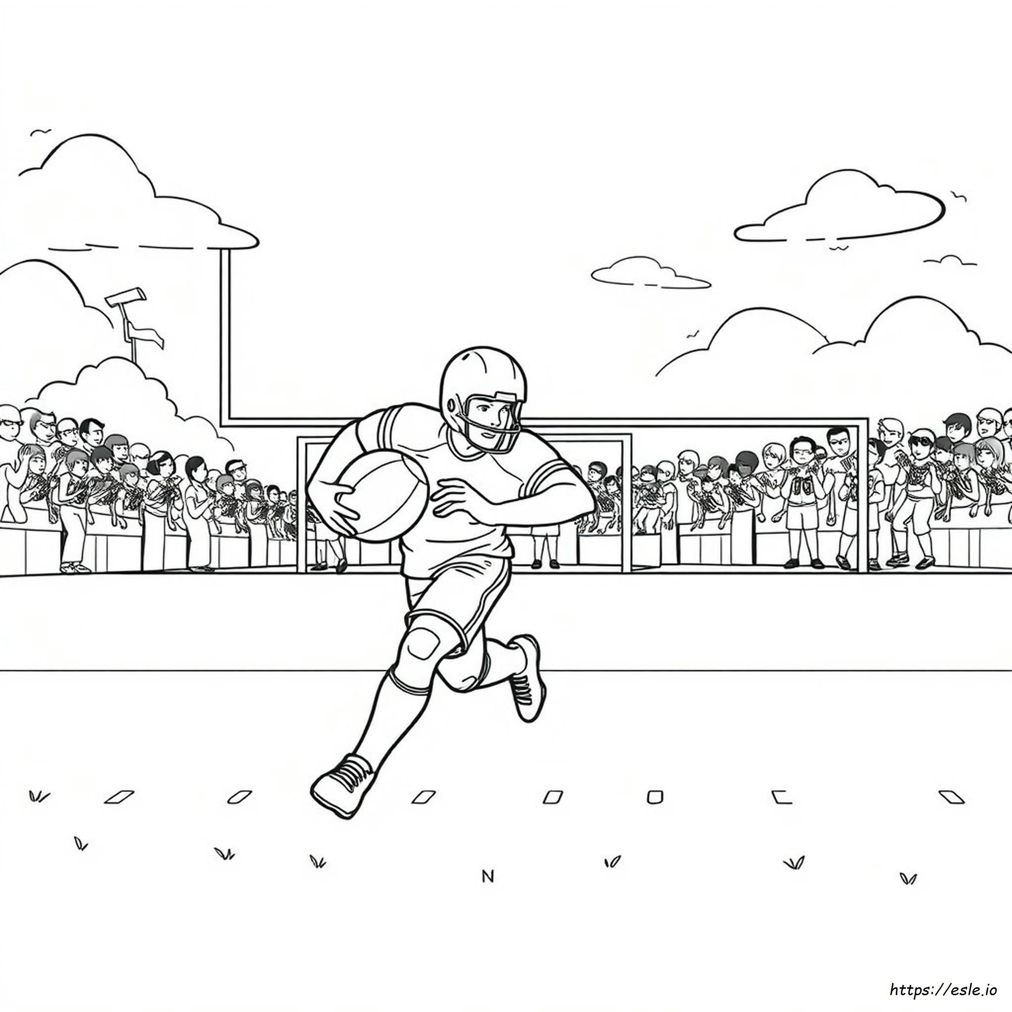 Voetbal Kleurplaten kleurplaat
