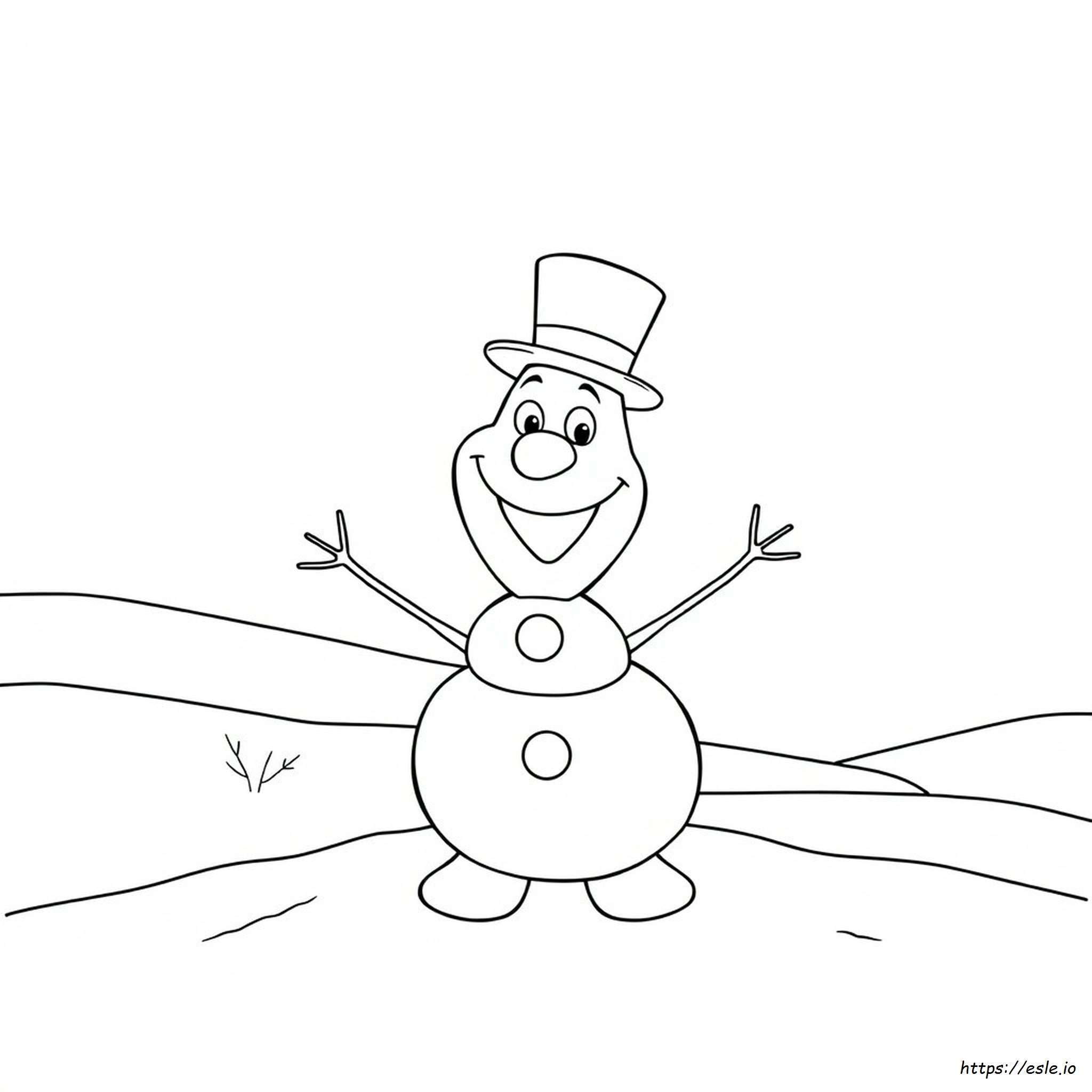 Frosty The Snowman: Disegni Da Colorare