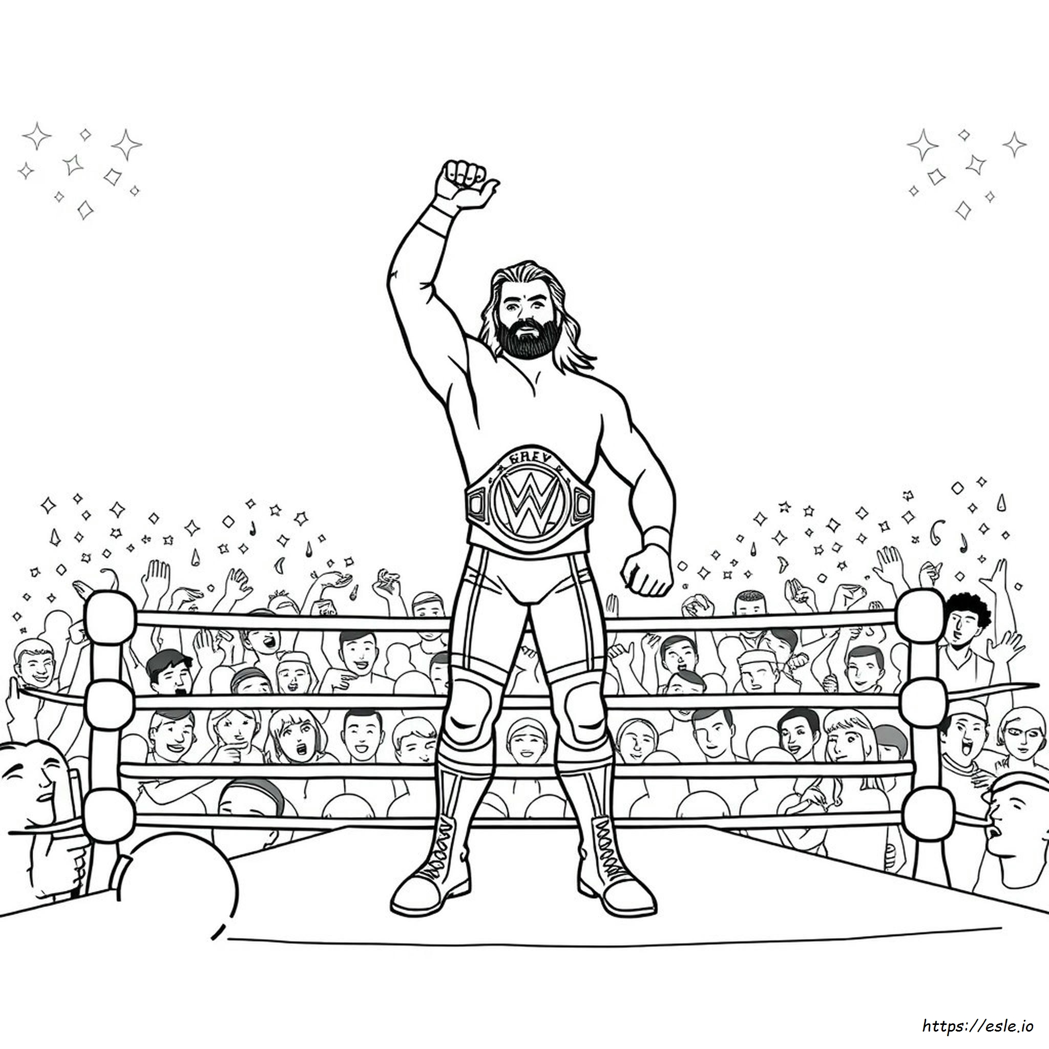 Drew Mcintyre Coloring Pages