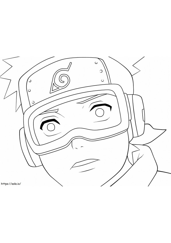 Free Printable Obito coloring page