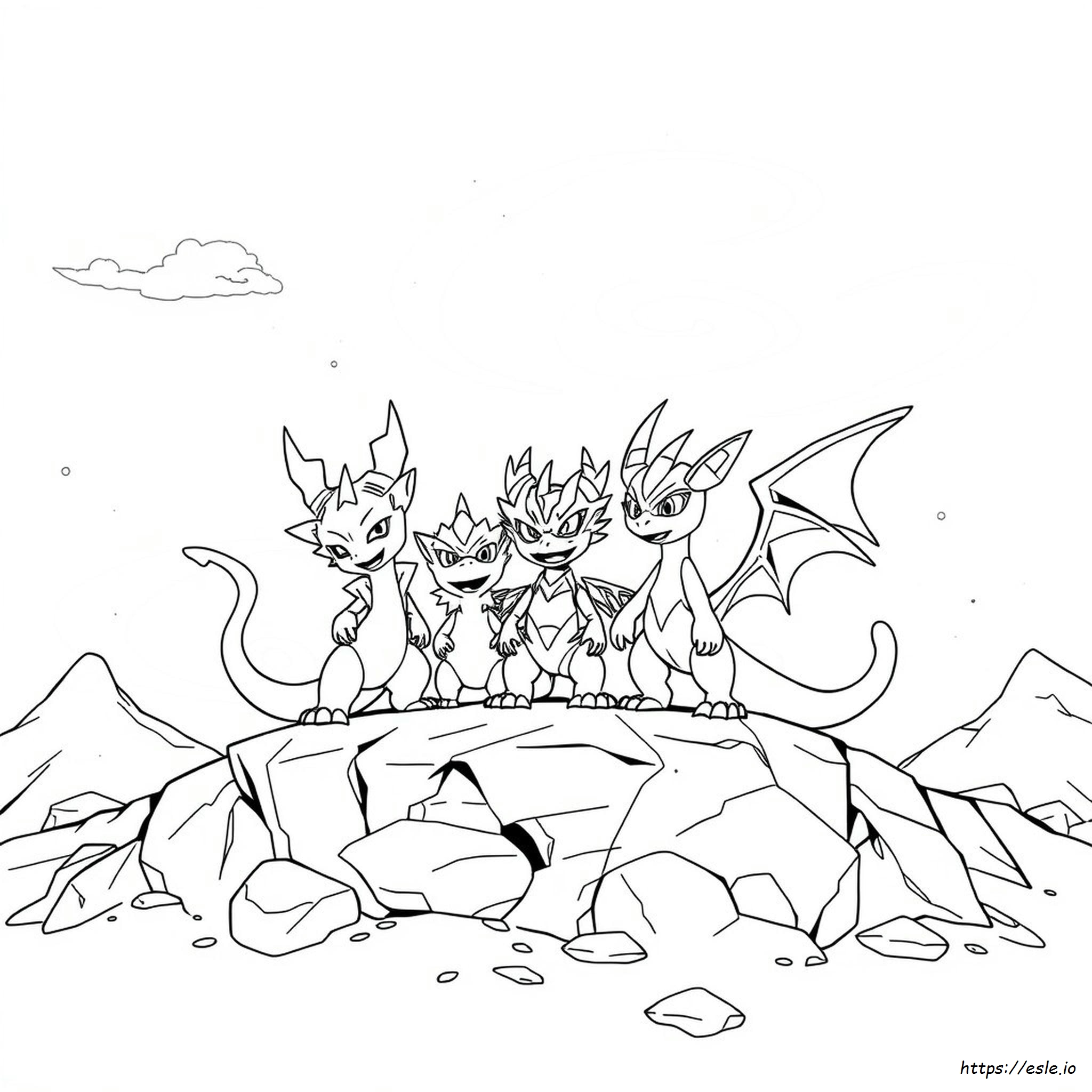 Digimon Da Colorare