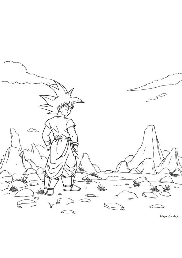 Dragon Ball Z Kai Színező Oldalak