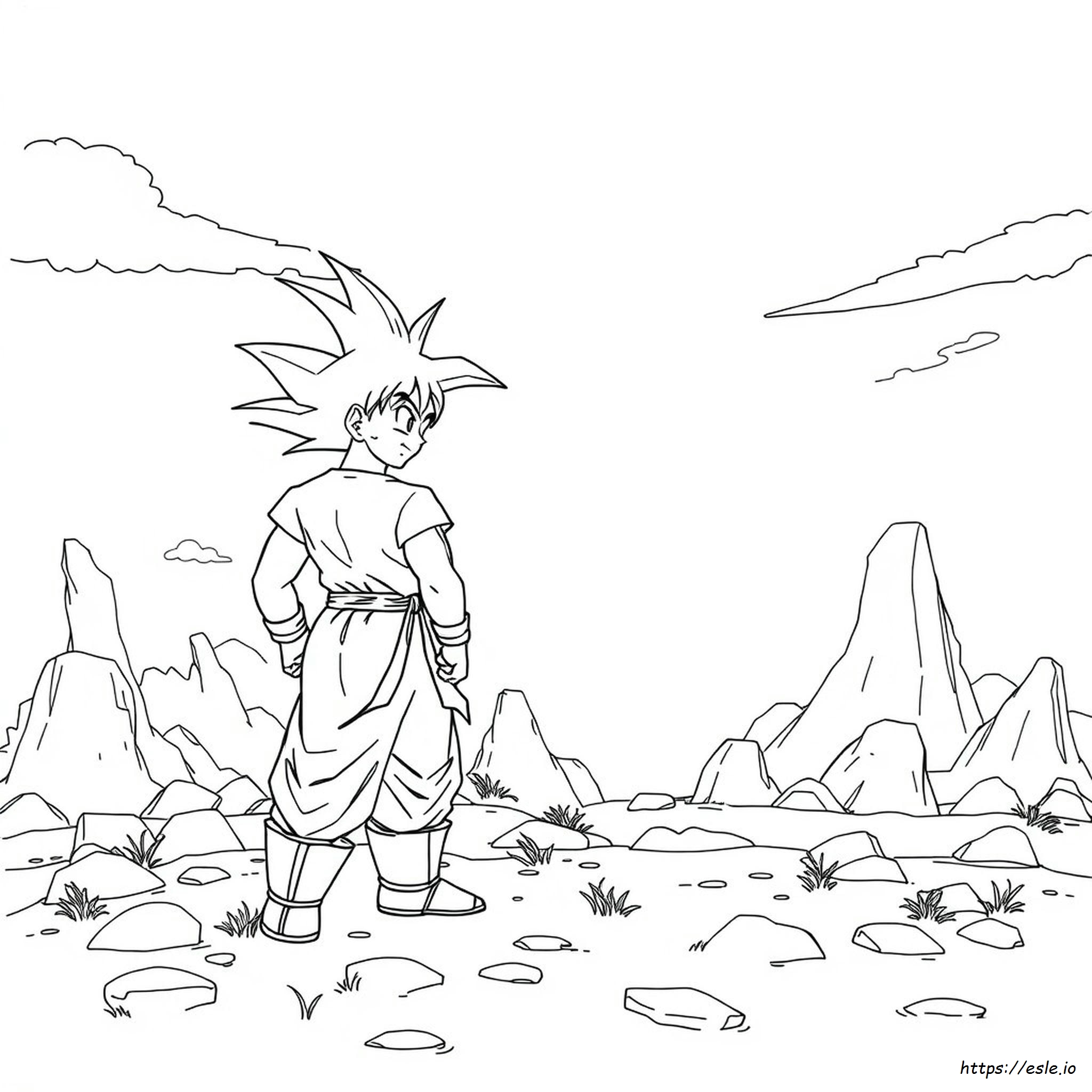 Dragon Ball Z Kai Coloring Pages