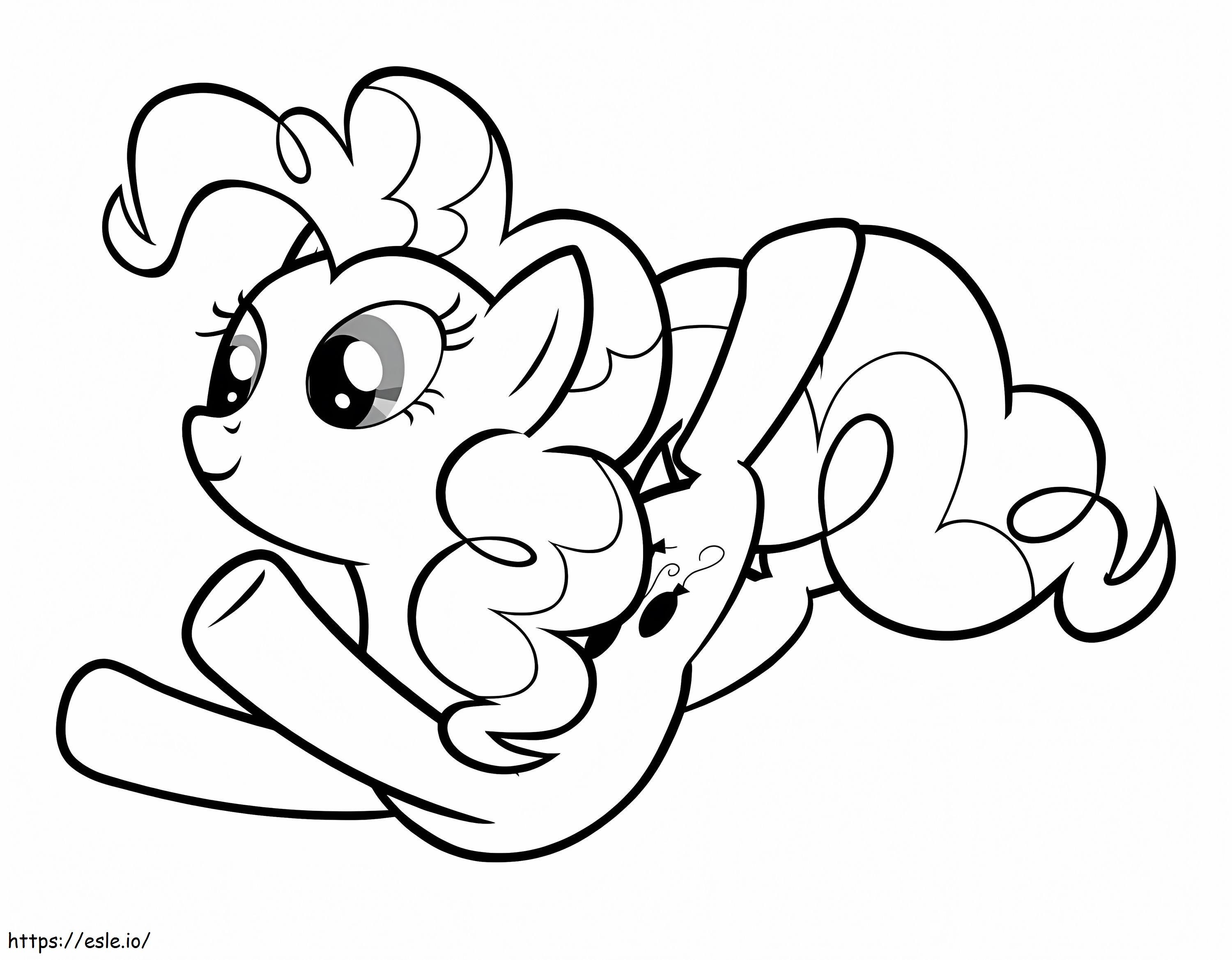 ポニーピンキーパイ ぬりえ - 塗り絵