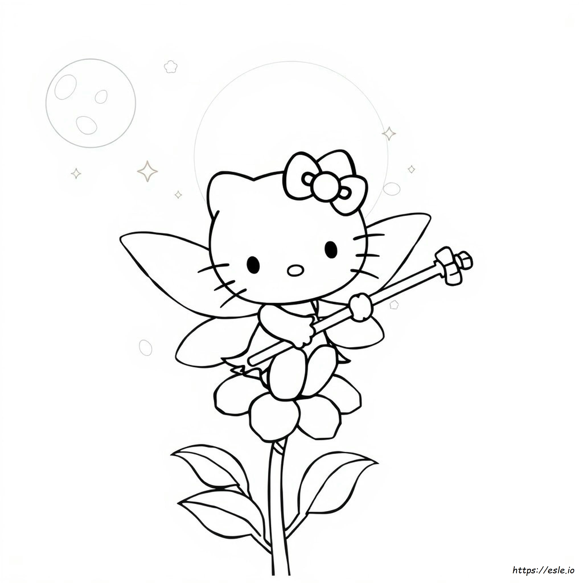 Hello Kitty Fee Ausmalbilder