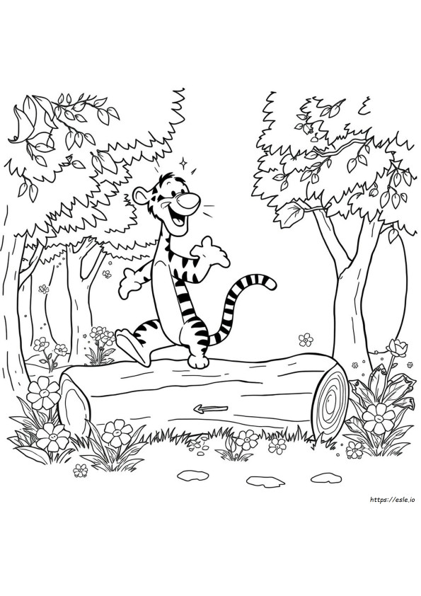 Tigger Da Colorare Facili