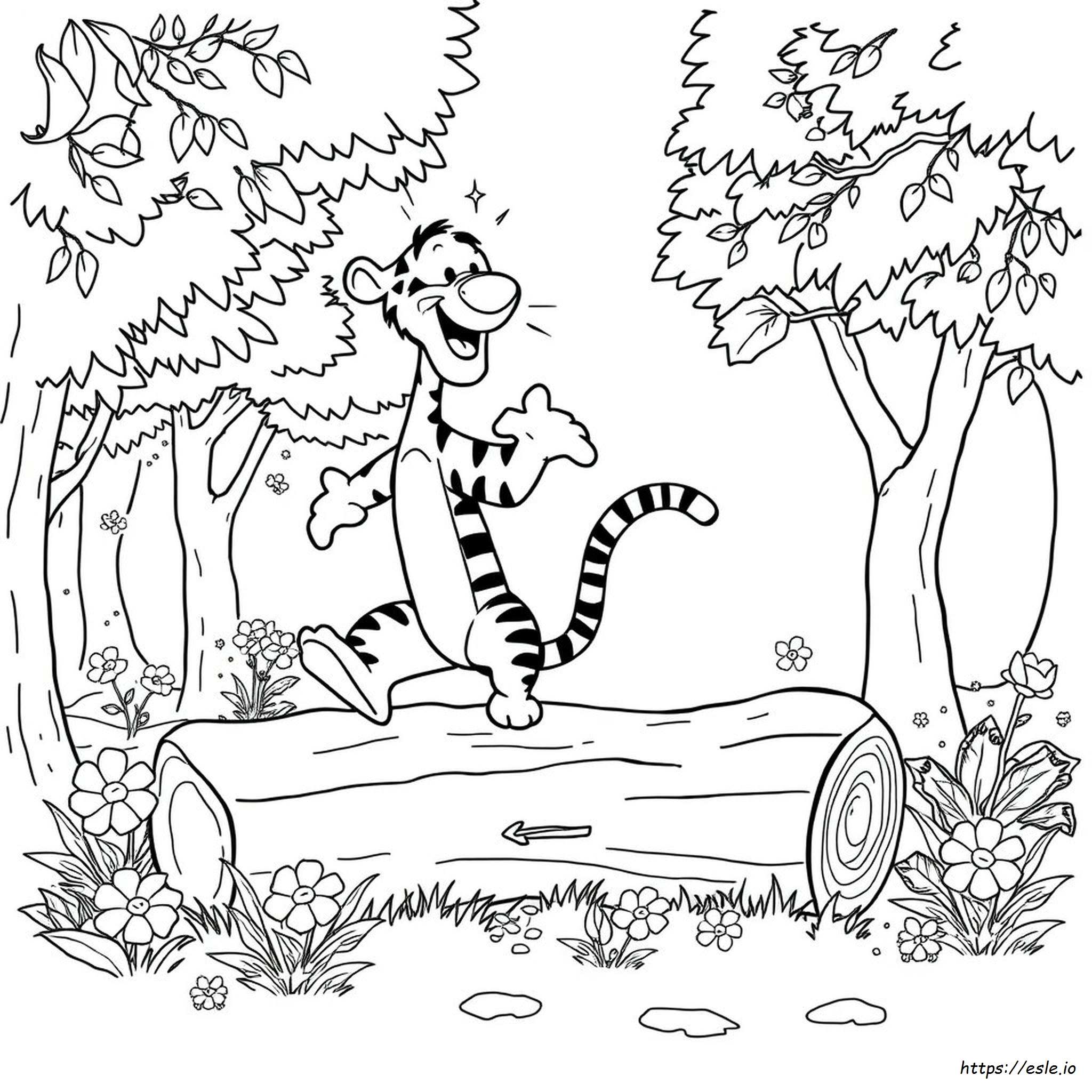 Tigger Da Colorare Facili