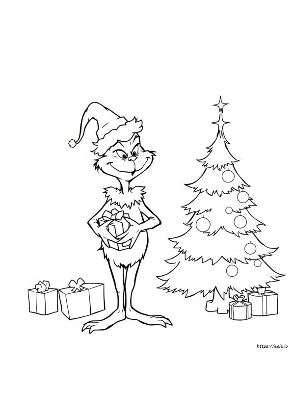 The Grinch Coloring Pages Grinch De Colorat