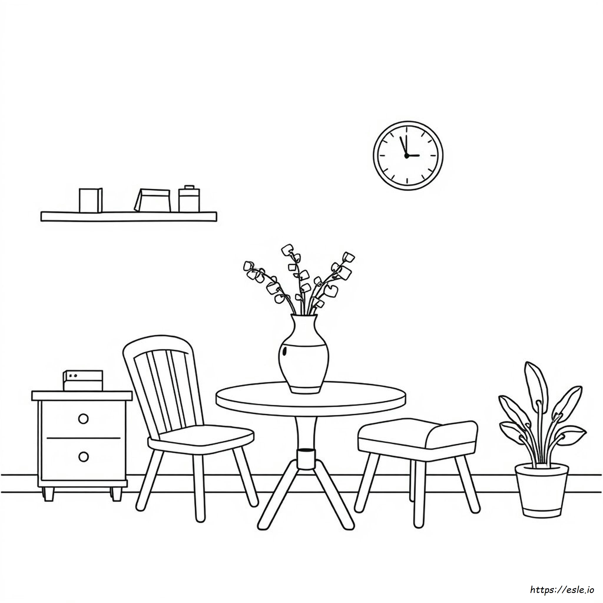 Household Items Coloring Pages