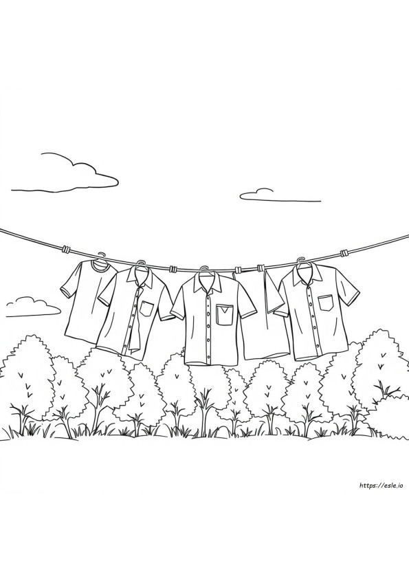 Gambar-Gambar Mewarnai Kaos