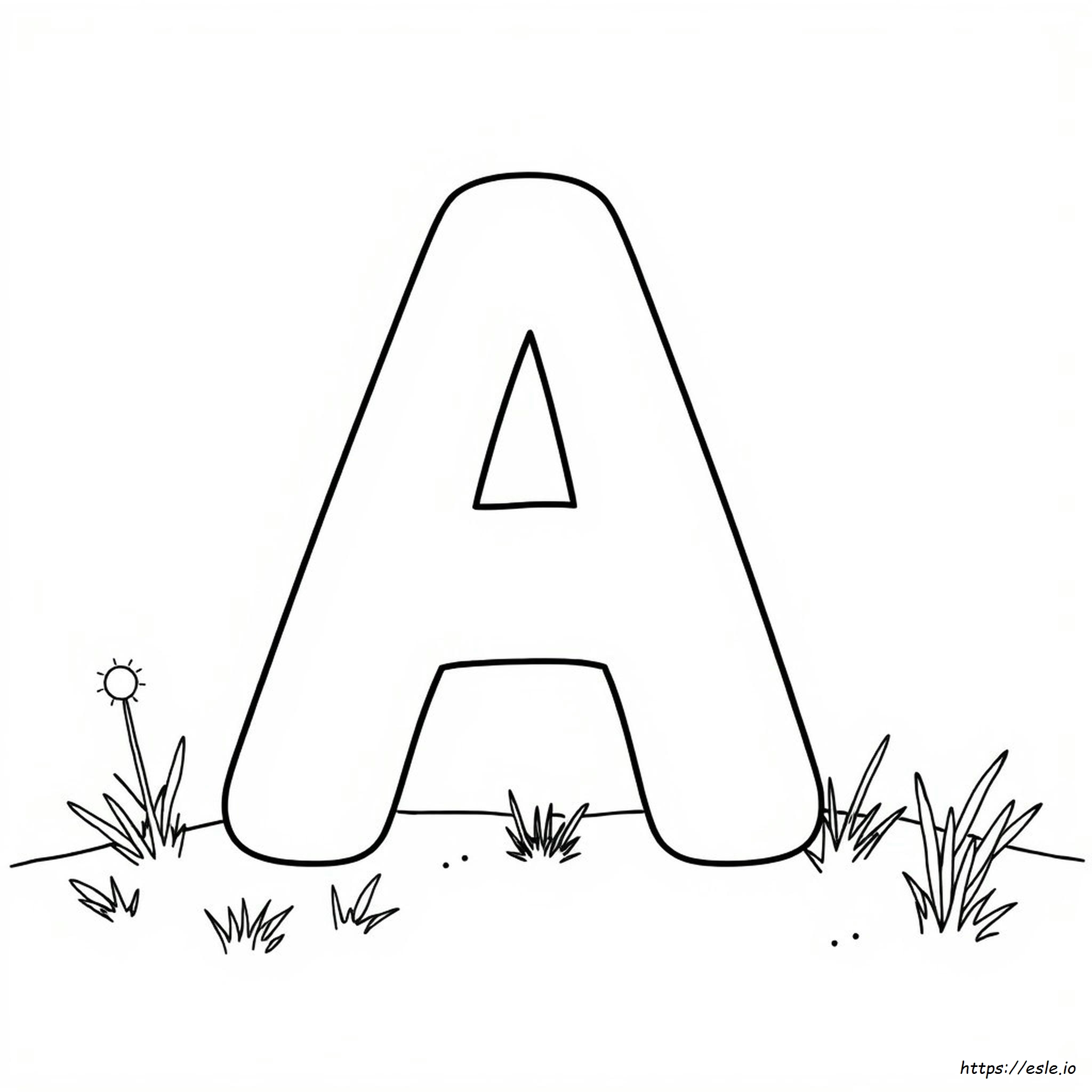 Capital Letter Coloring Pages