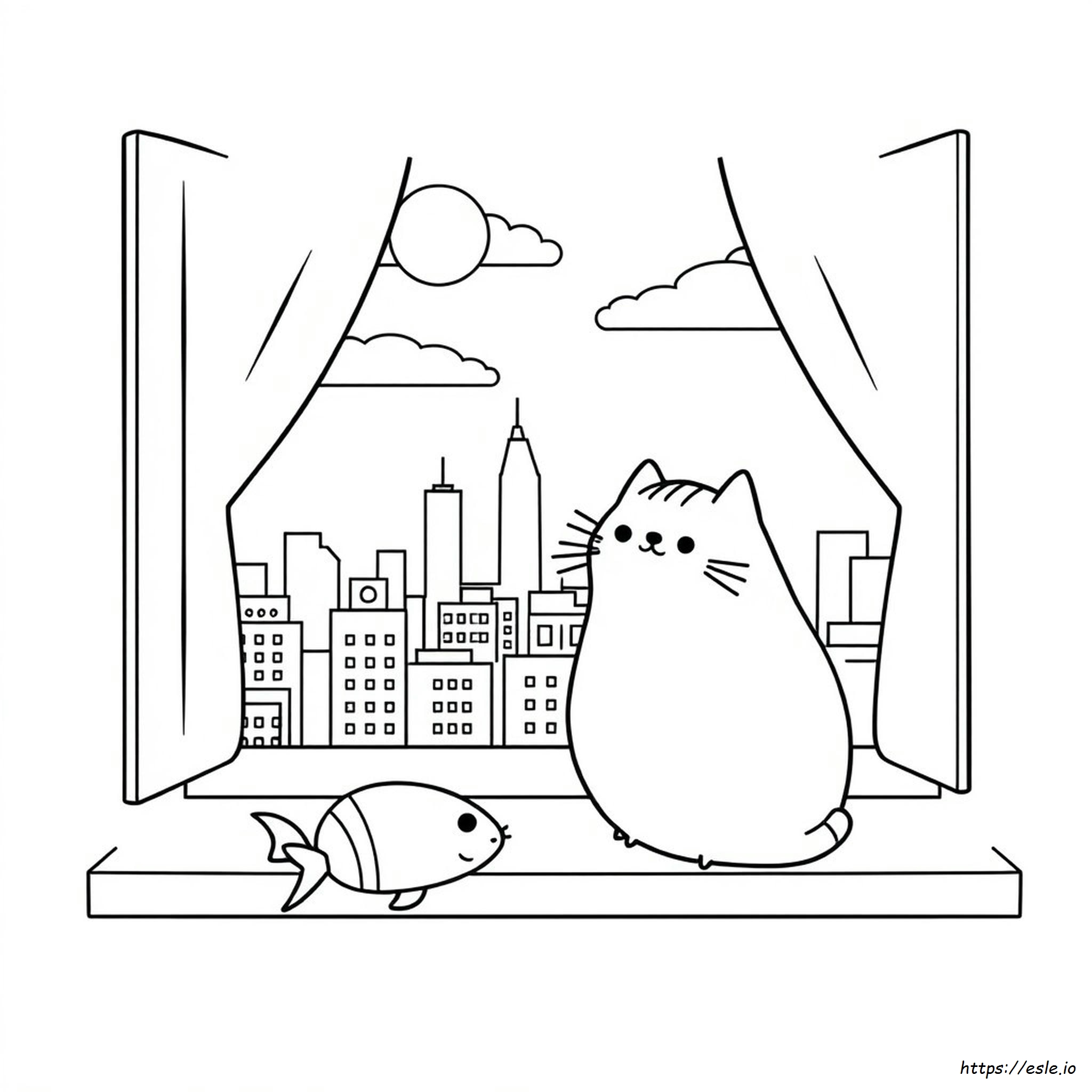 Kolorowanki Pusheen