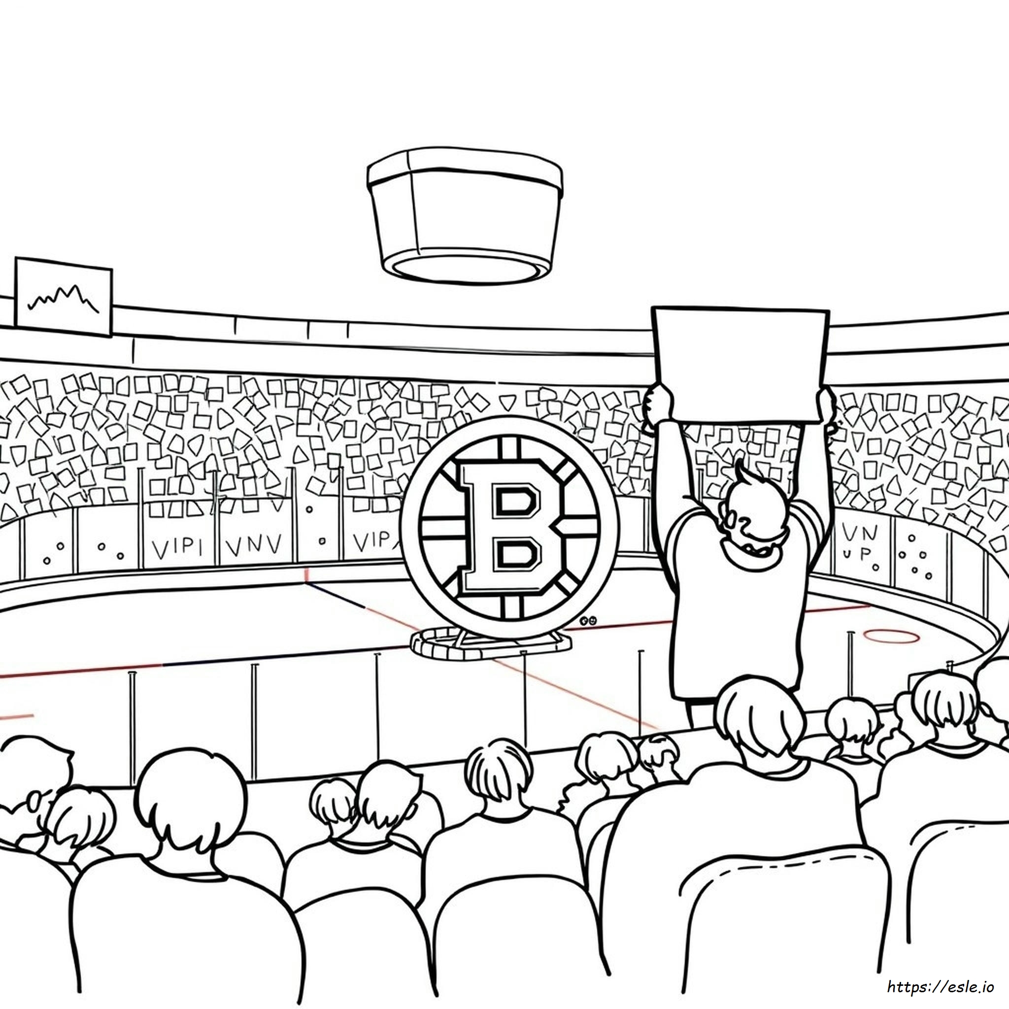 Boston Bruins Kolorowanki