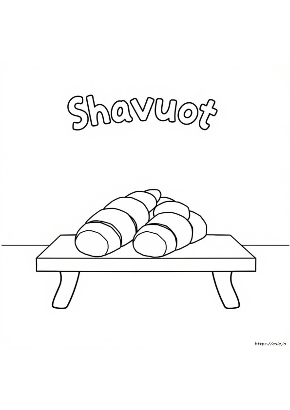 Gambar Mewarnai Shavuot