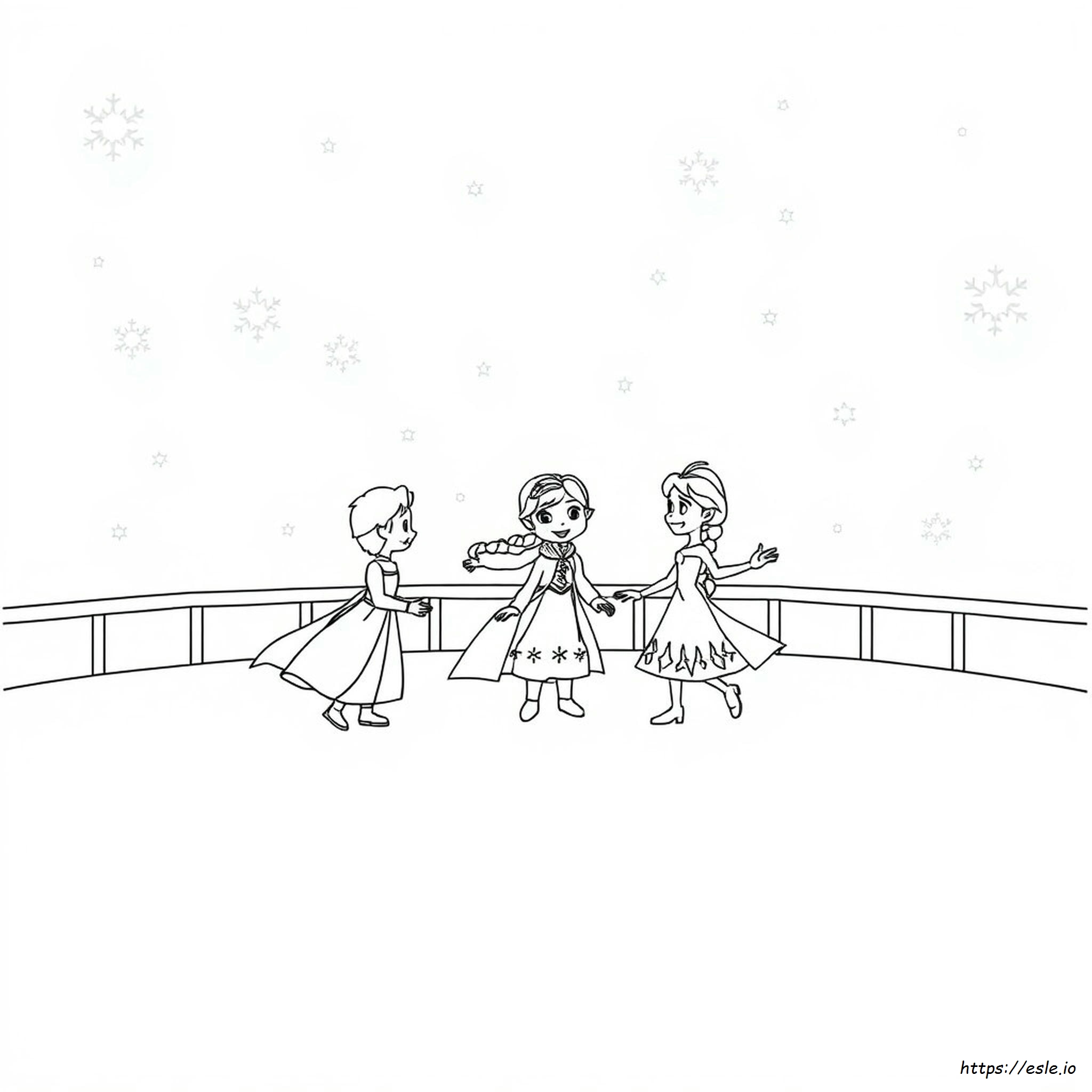 Frozen Fiebre: Dibujos Para Colorear