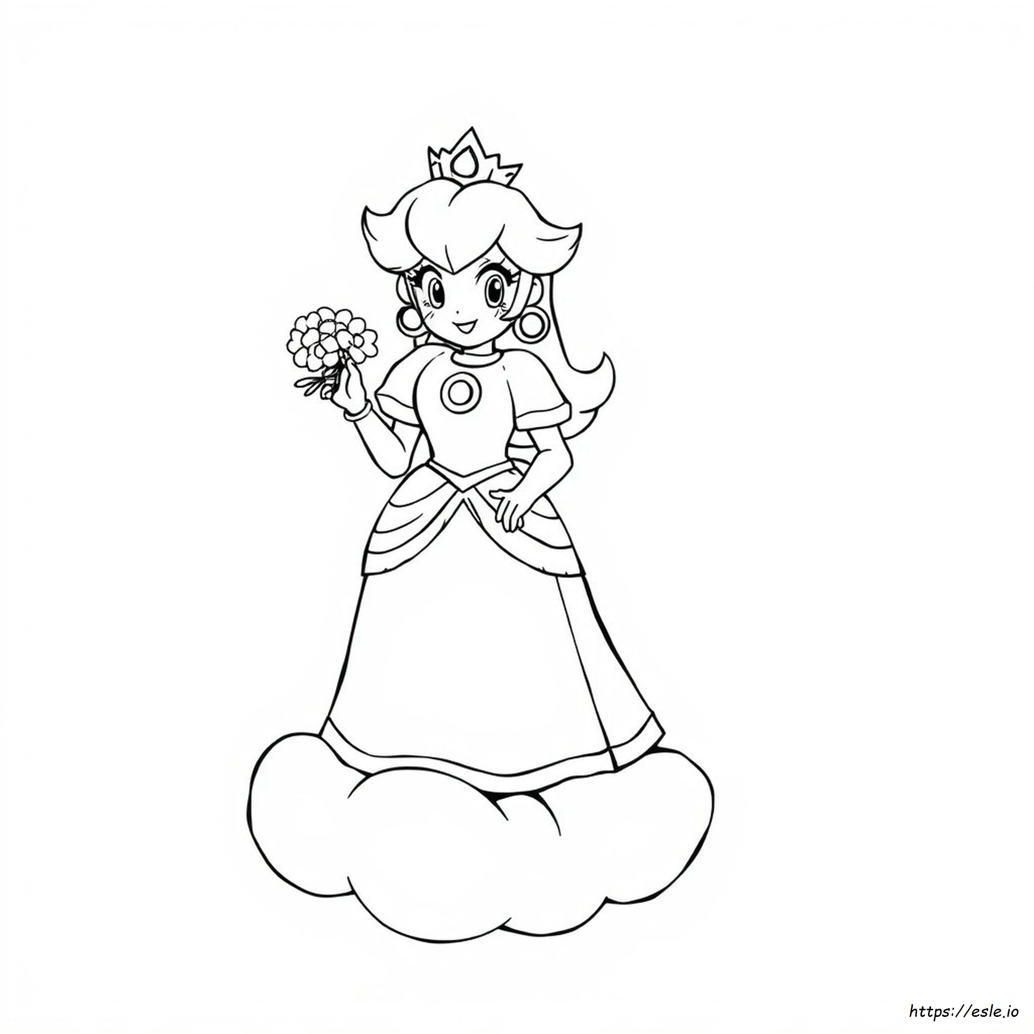 Prinzessin Peach Ausmalbilder