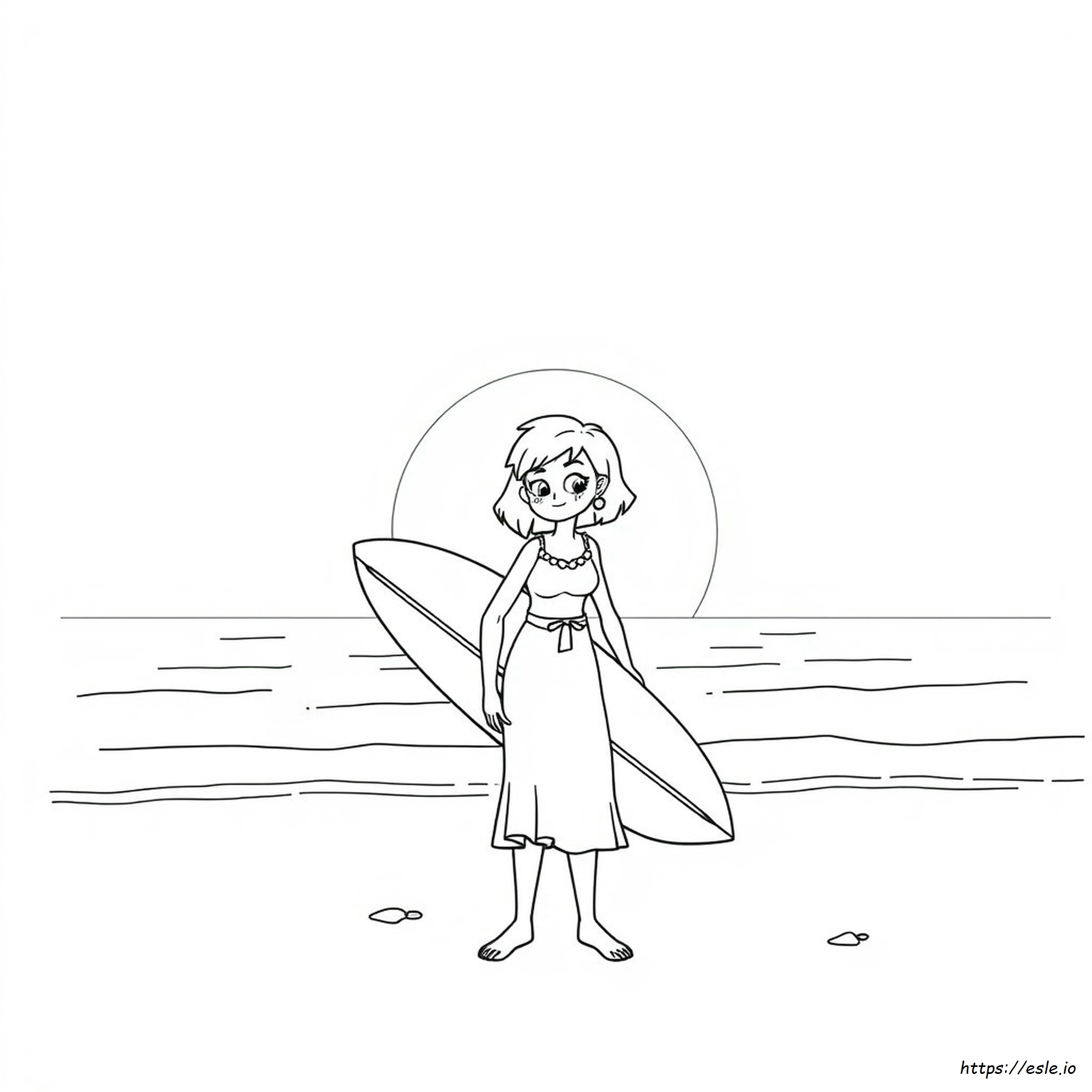 Bridget Descendants 4 Coloring Page