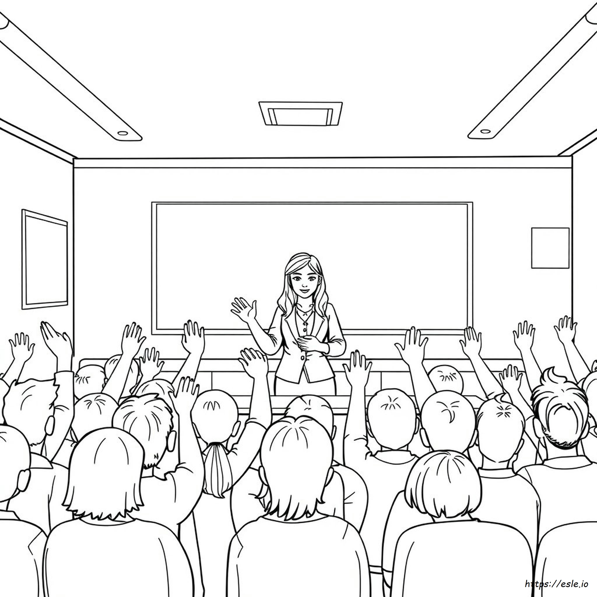 Páginas Para Colorear Para Maestros