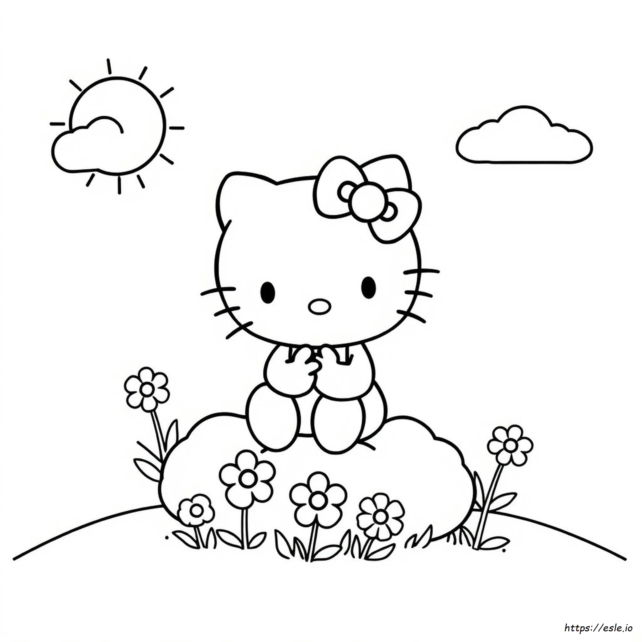 Hello Kitty Ausmalbilder Kostenlos Online