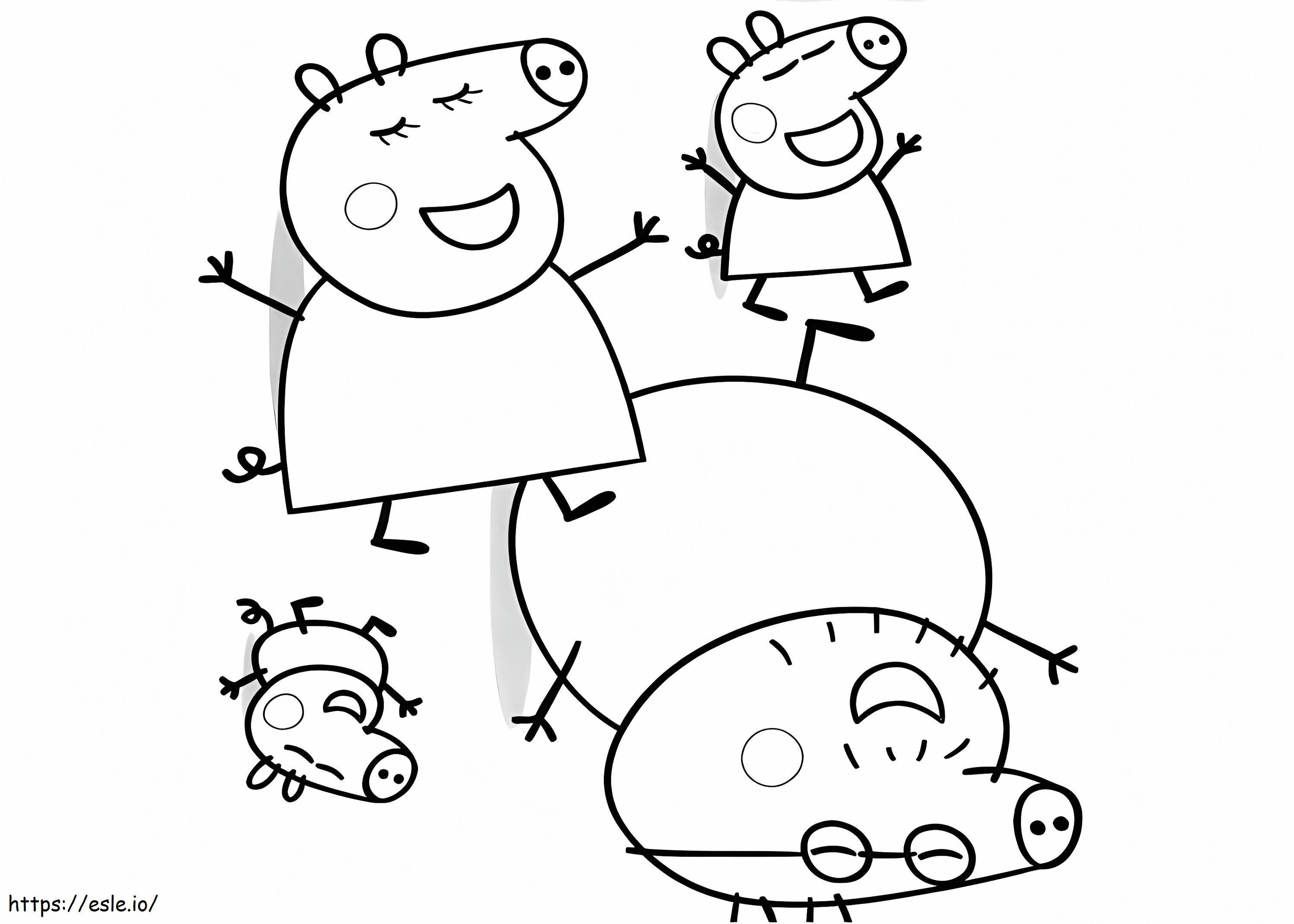 desenhos para desenhar peppa pig