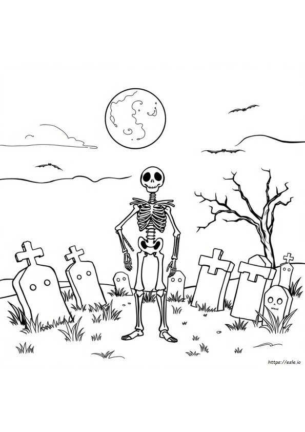 Jack Skeleton Da Colorare