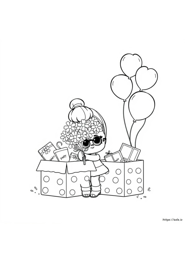Lol Surprise Lucu Halaman Mewarnai