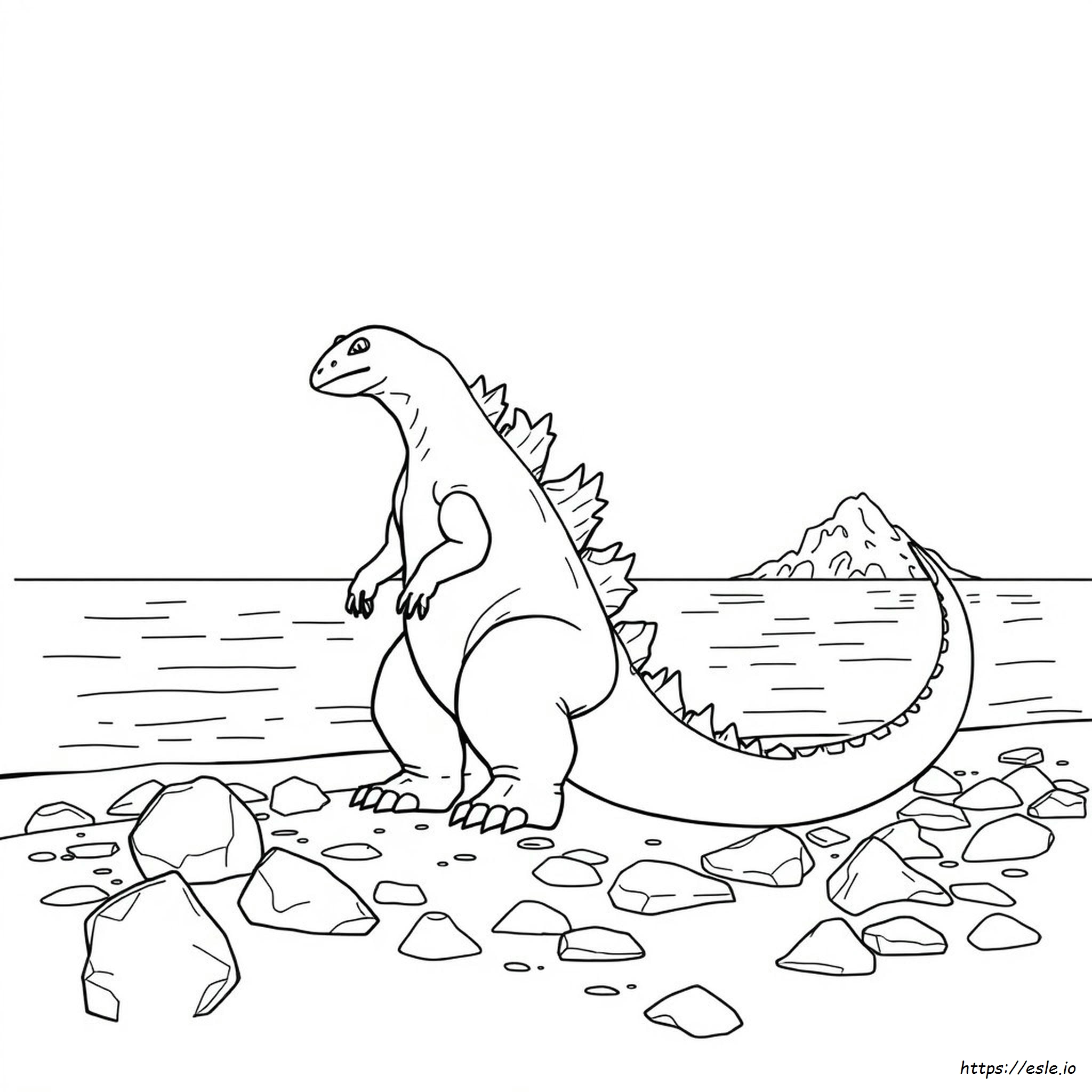 Shimu Godzilla Disegni Da Colorare