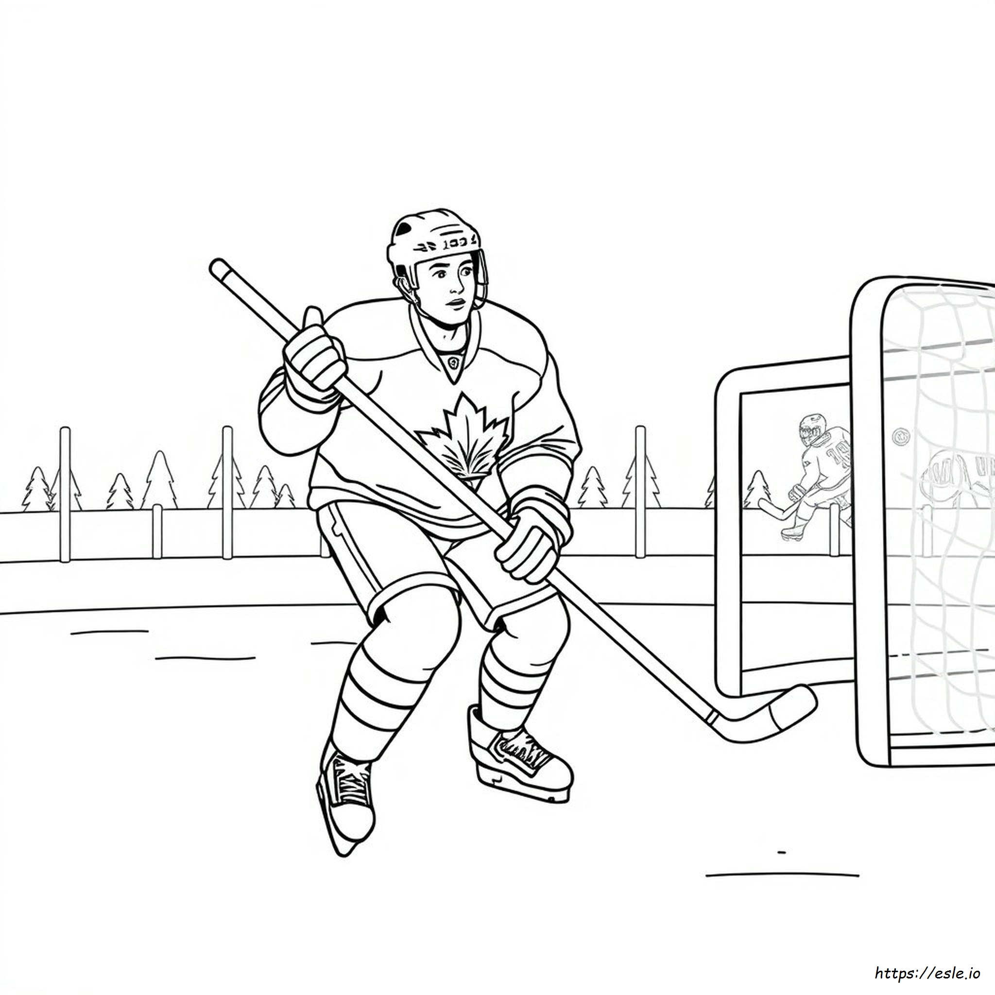 Leon Draisaitl Dibujos Para Colorear