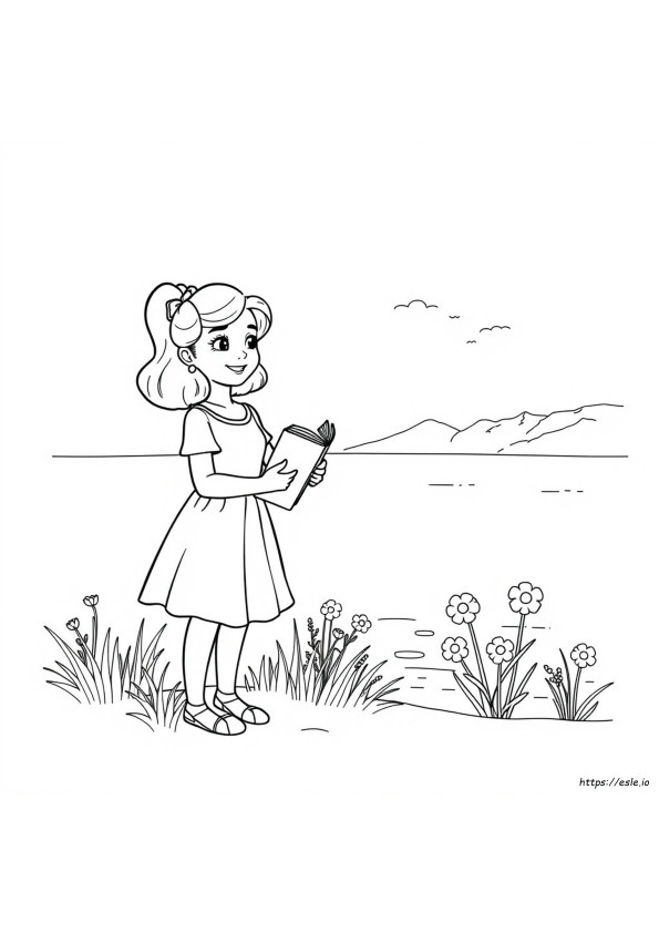 Gambar Mewarnai Isabel