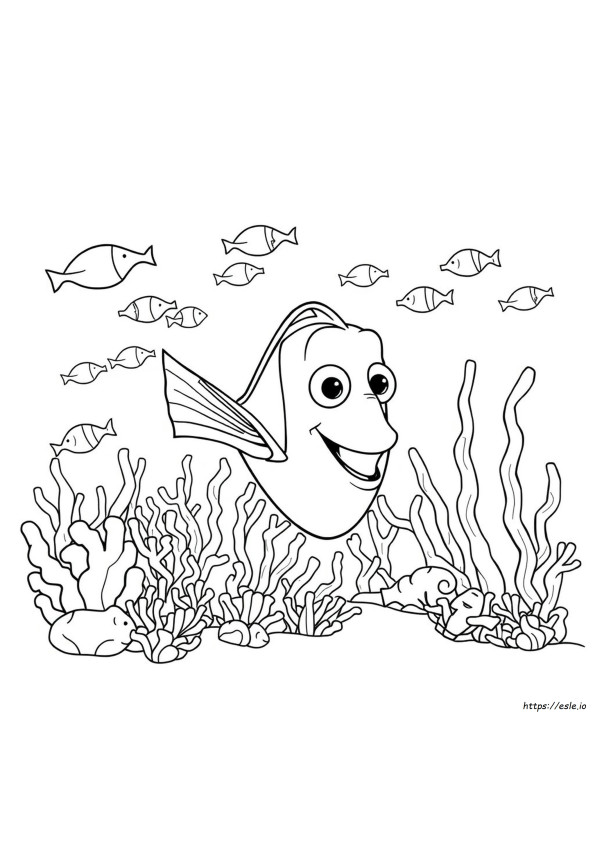 Coloriages Dory