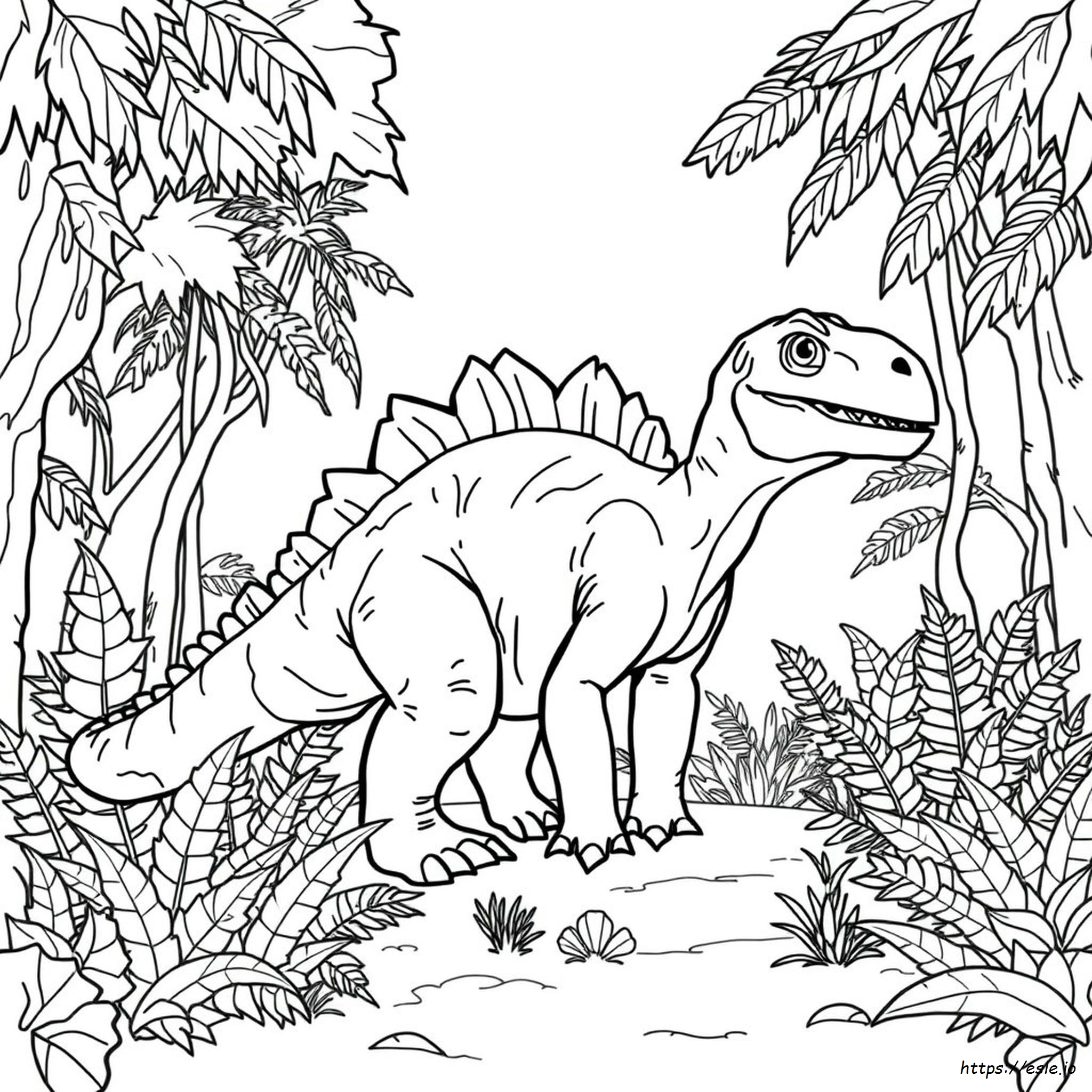 Iguanodon Da Colorare