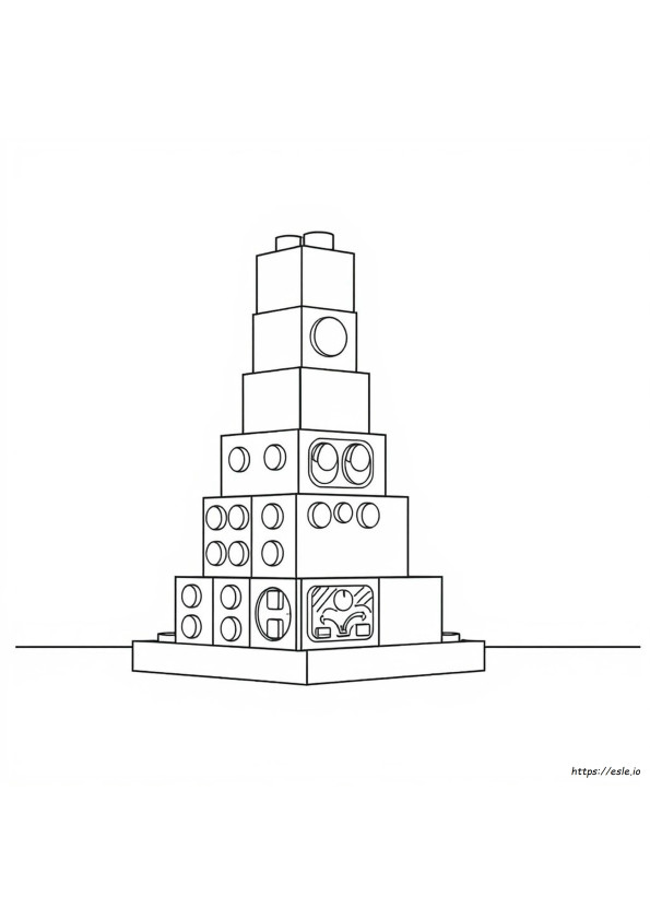 Lego Coloring Book Pages