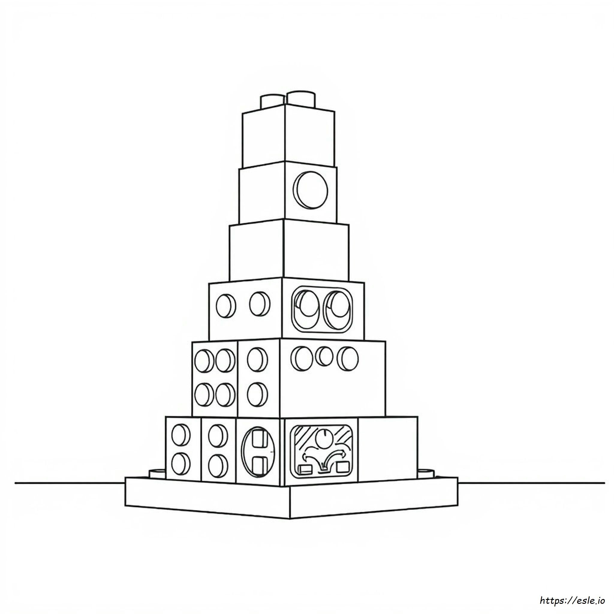 Lego Coloring Book Pages