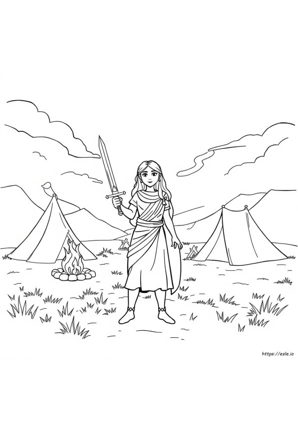 Debora Gambar Mewarnai