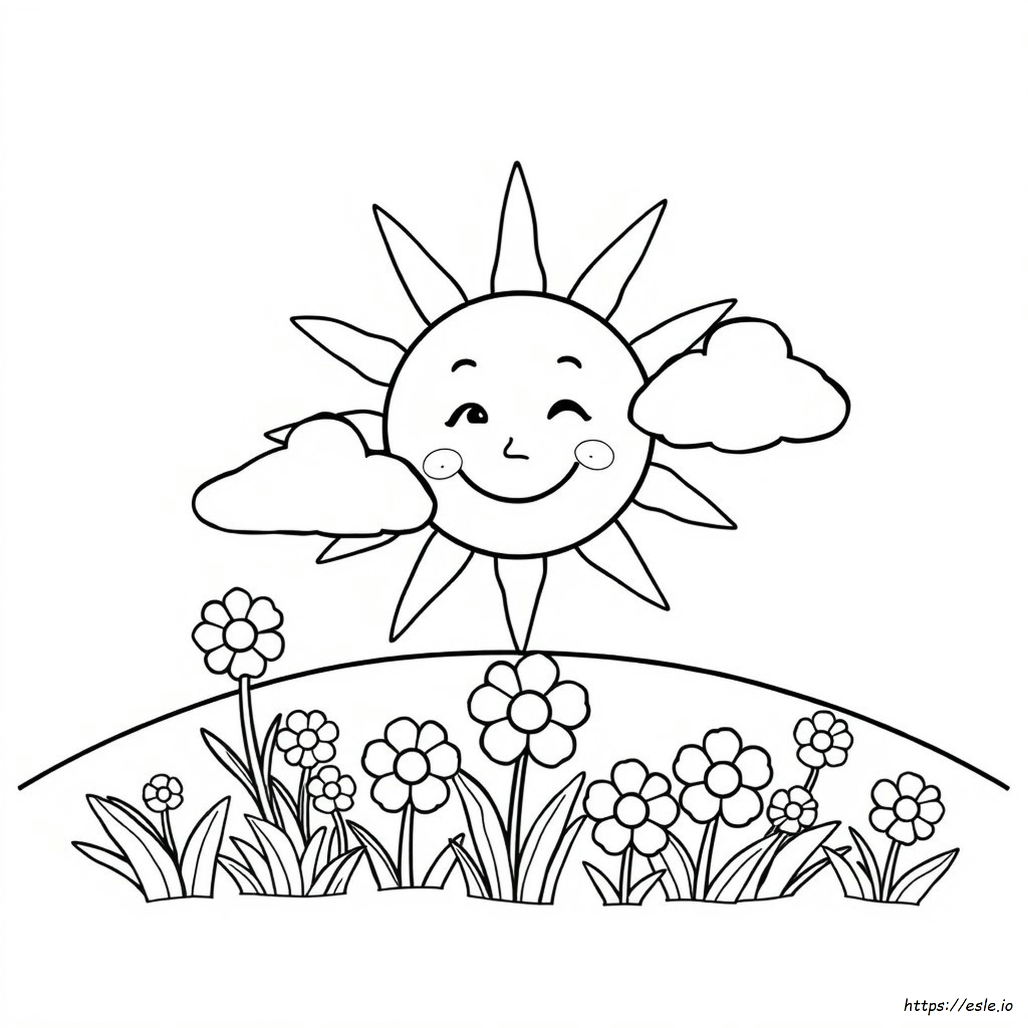 Páginas Para Colorear De La Creación Para Preescolares