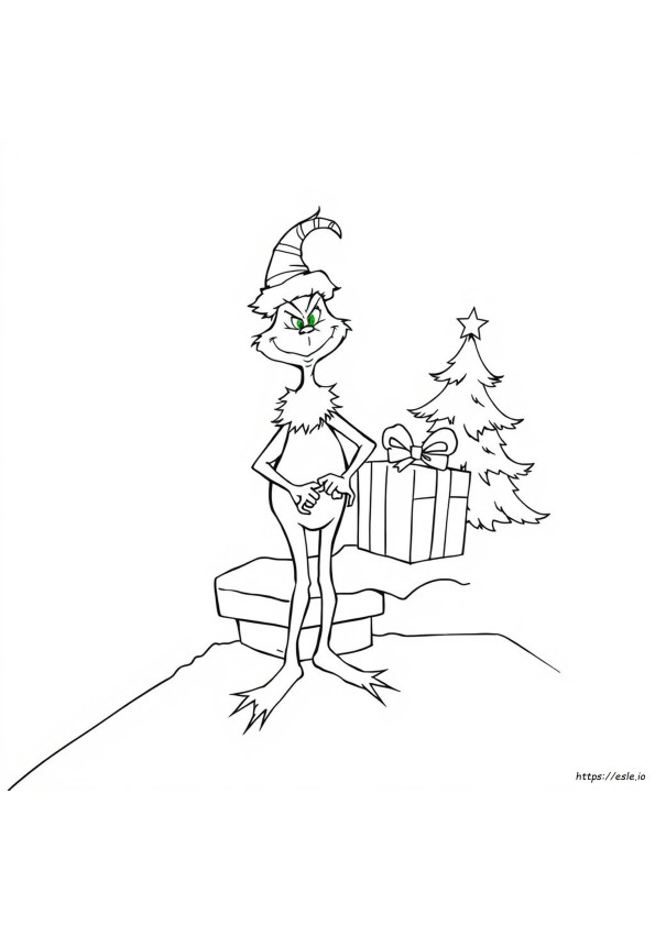 The Grinch Coloring Page Pdf