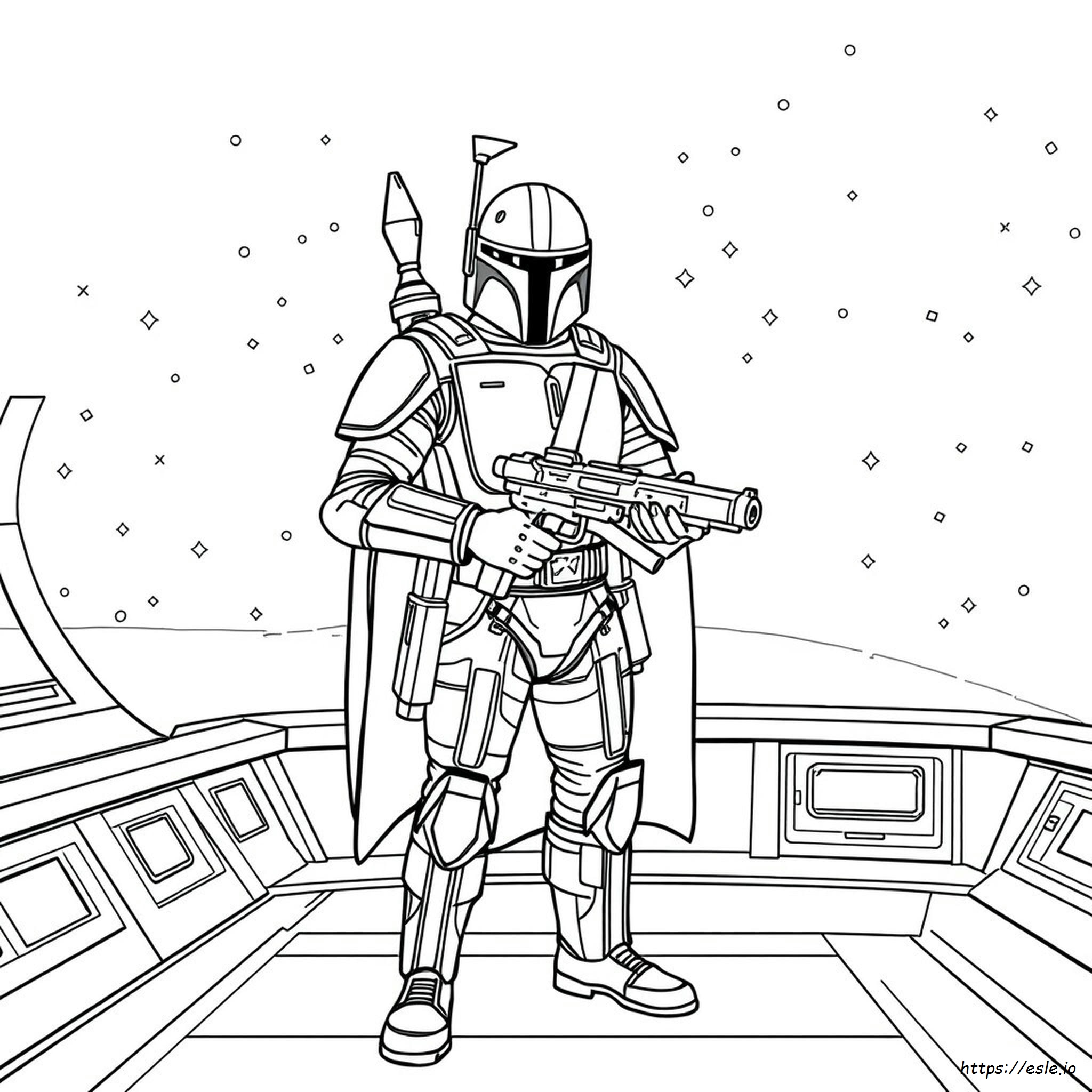 Mandalorian Ausmalbilder
