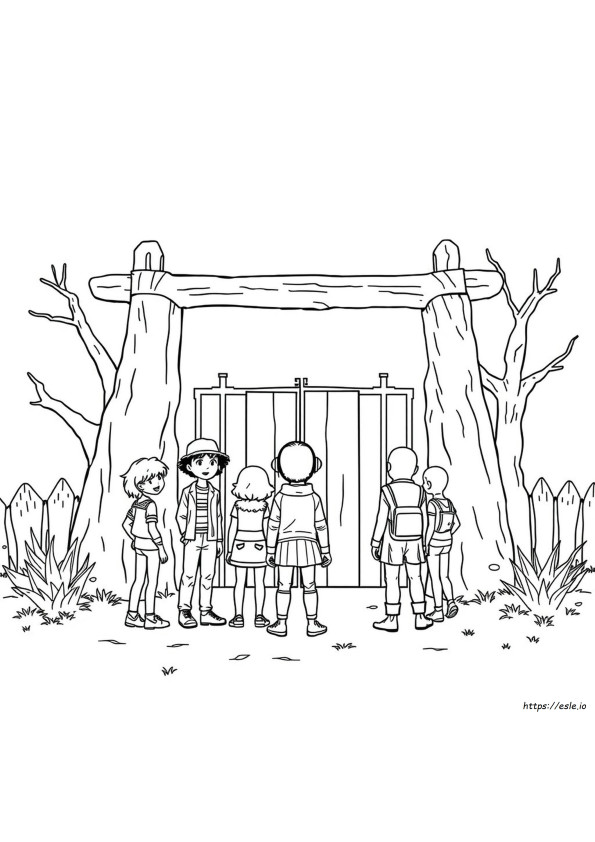 Desenhos Irados De Stranger Things Para Colorir